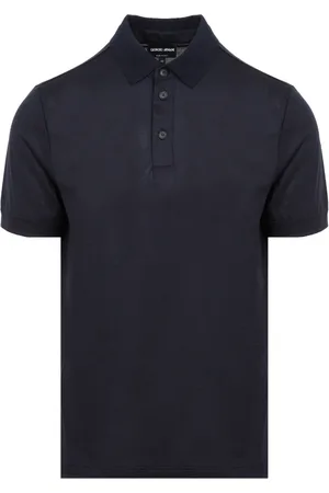 Giorgio Armani Koszulki, Mężczyzna, Niebieski, M, Niebieski Polo dla Mężczyzn