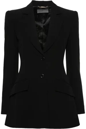 Alberta Ferretti Kurtki, Kobieta, Czarny, S, Czarna Kurtka