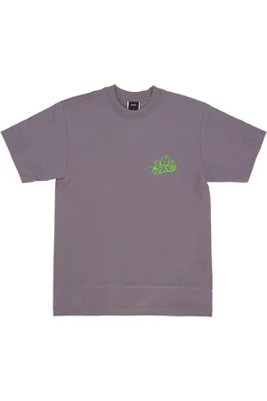 Huf Koszulki, Mężczyzna, Fioletowy, M, Fioletowy T-shirt z efektem świetlnym
