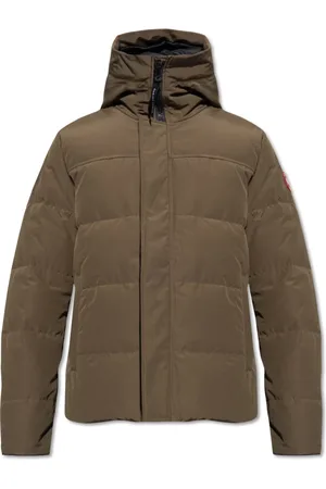 Canada Goose Kurtki, Mężczyzna, Zielony, L, Poliester, Kurtka Puchowa Mc Millan
