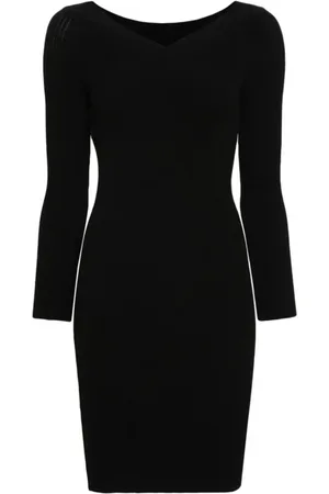 Alberta Ferretti Sukienki, Kobieta, Czarny, S, Elegancka Czarna Sukienka