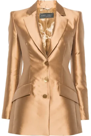Alberta Ferretti Kurtki, Kobieta, Beżowy, S, Beżowa Kurtka