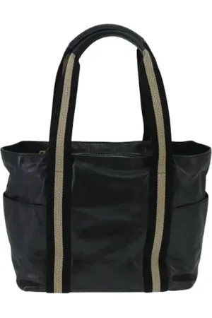 Bally Pre-owned, Kobieta, Czarny, ONE SIZE, Skóra, Pre-owned Skórzane torebki