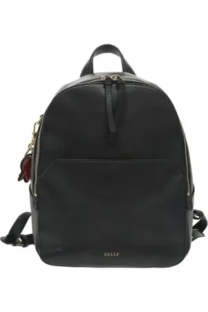 Bally Pre-owned, Kobieta, Czarny, ONE SIZE, Skóra, Pre-owned Leather backpacks