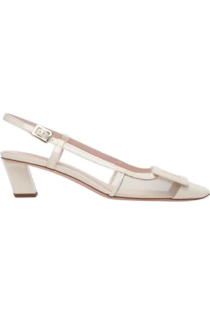 Roger Vivier Buty, Kobieta, Beżowy, 36 EU, Eleganckie Slingback Flats