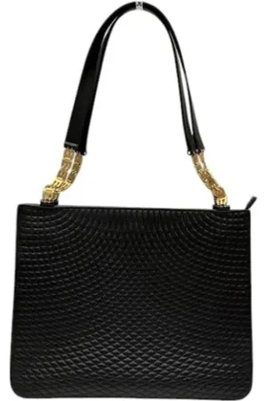 Bally Pre-owned, Kobieta, Czarny, ONE SIZE, Skóra, Pre-owned Fabric shoulder-bags