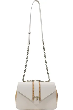 ALVIERO MARTINI 1A CLASSE Torebki, Kobieta, Beżowy, ONE SIZE, Bawełna, Stylowe Średnie Torby Kolekcja z PVC