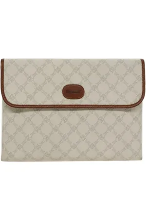 Bally Pre-owned, Kobieta, Biały, ONE SIZE, Skóra, Pre-owned Leather clutches