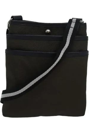 Bally Pre-owned, Kobieta, Zielony, ONE SIZE, Nylon, Pre-owned Nylon shoulder-bags