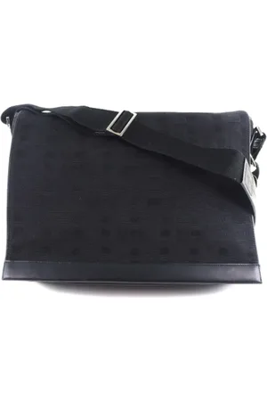 Bally Pre-owned, Kobieta, Czarny, ONE SIZE, Pre-owned Canvas crossbody-bags