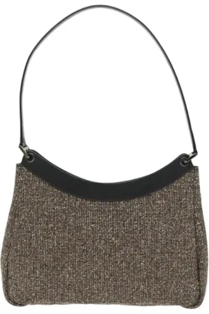 Bally Pre-owned, Kobieta, brązowy, ONE SIZE, Wełna, Pre-owned Wool handbags