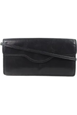 Bally Pre-owned, Kobieta, Czarny, ONE SIZE, Skóra, Pre-owned skórzane torby na ramię