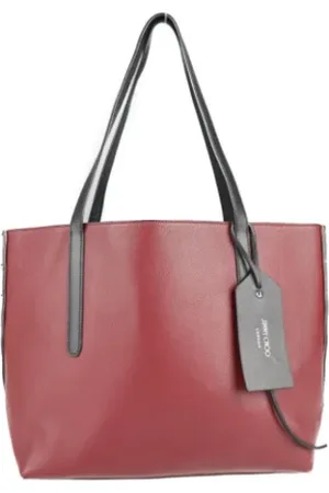 Jimmy Choo Pre-owned, unisex, Czerwony, ONE SIZE, Skóra, Pre-owned Leather totes
