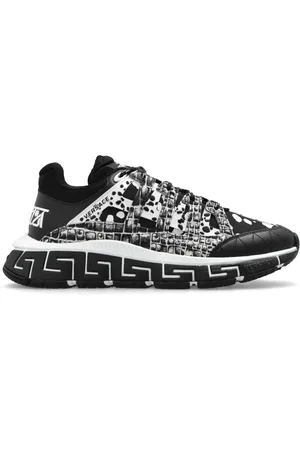 VERSACE Buty, Mężczyzna, Czarny, 46 EU, Buty sportowe ‘Trigreca’