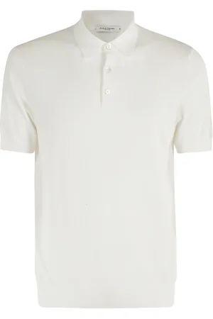 Paolo Pecora Koszulki, Mężczyzna, Biały, XL, Koszulka Polo