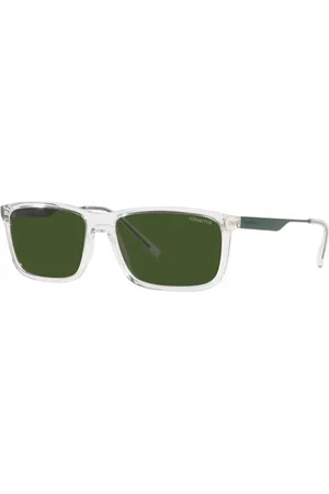 Arnette Akcesoria, Mężczyzna, Biały, ONE SIZE, Męskie Okulary z Zielonym Szkłem