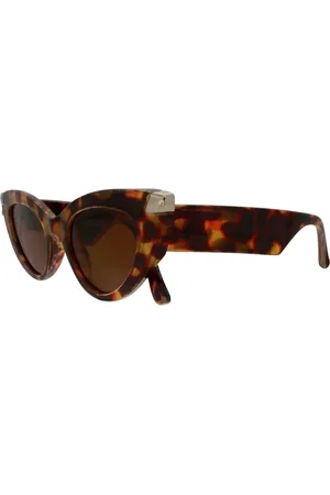 Dansk Copenhagen Akcesoria, Kobieta, brązowy, ONE SIZE, Stylowe Okulary Przeciwsłoneczne Uv 400