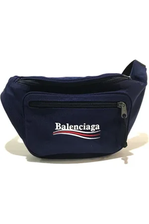 Balenciaga Pre-owned, Kobieta, Niebieski, ONE SIZE, Len, Pre-owned Fabric balenciaga-bags
