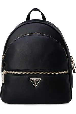 Guess Torebki, Kobieta, Czarny, ONE SIZE, Czarny Plecak z Zapięciem na Zamek