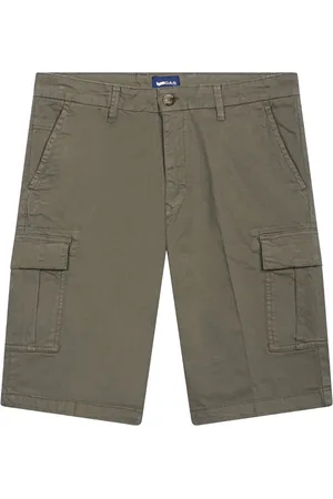 GAS Szorty, Mężczyzna, Zielony, XS, Casual Shorts dla Mężczyzn