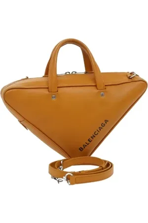 Balenciaga Pre-owned, Kobieta, brązowy, ONE SIZE, Len, Pre-owned Leather balenciaga-bags
