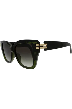 Dansk Copenhagen Akcesoria, Kobieta, Zielony, ONE SIZE, Stylowe Okulary Przeciwsłoneczne Uv 400