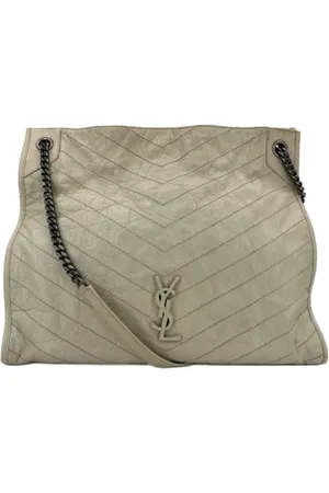 Saint Laurent Pre-owned, Kobieta, Szary, ONE SIZE, Pre-owned Leather crossbody-bags