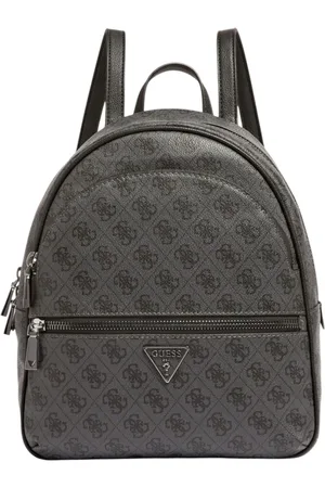 Guess Torebki, Kobieta, Czarny, ONE SIZE, Manhattan Duży Czarny Plecak z Logo