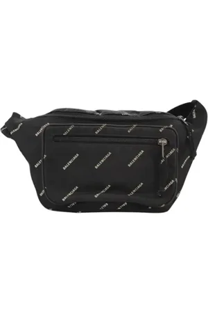Balenciaga Pre-owned, Kobieta, Czarny, ONE SIZE, Nylon, Pre-owned Nylon crossbody-bags