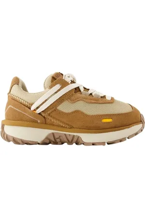 UGG Buty, Kobieta, Beżowy, 37 EU, Skóra, Shearling Niskie Sneakersy - Brązowe