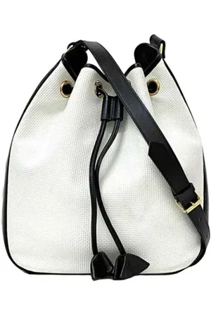 Saint Laurent Pre-owned, Kobieta, Biały, ONE SIZE, Skóra, Pre-owned skórzane torby na ramię