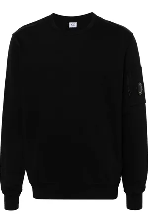 C.P. Company Bluzy, Mężczyzna, Czarny, M, Czarny Sweter Męski