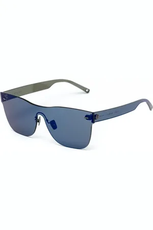 Belstaff Akcesoria, Kobieta, Niebieski, ONE SIZE, Ręcznie Robione Japońskie Okulary Przeciwsłoneczne z Soczewkami Carl Zeiss