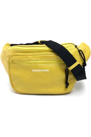 Balenciaga Pre-owned, Kobieta, Żółty, ONE SIZE, Len, Pre-owned Leather balenciaga-bags
