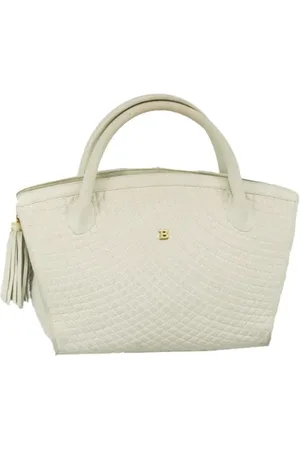 Bally Pre-owned, Kobieta, Beżowy, ONE SIZE, Skóra, Pre-owned Skórzane torebki