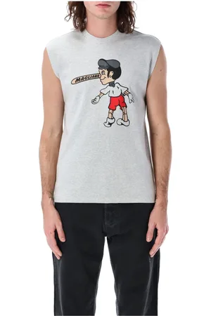 MAGLIANO Koszulki, Mężczyzna, Szary, L, Tank Mascotte Stylowy Model