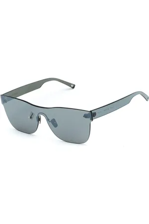 Belstaff Akcesoria, Kobieta, Szary, ONE SIZE, Szare Ręcznie Robione Okulary Przeciwsłoneczne z Soczewkami UV
