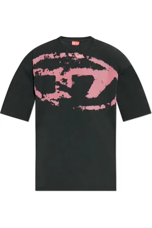 Diesel Koszulki, Mężczyzna, Czarny, XL, Bawełna, T-shirt T-Boxt-R21