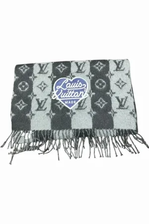 LOUIS VUITTON Pre-owned, Kobieta, Szary, ONE SIZE, Kaszmir, Pre-owned Cashmere scarves