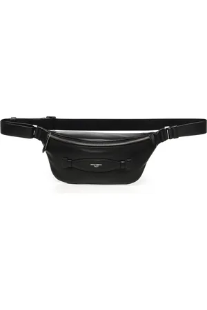 Dolce & Gabbana Torebki, Mężczyzna, Czarny, ONE SIZE, Czarna torba na biodra dla kobiet