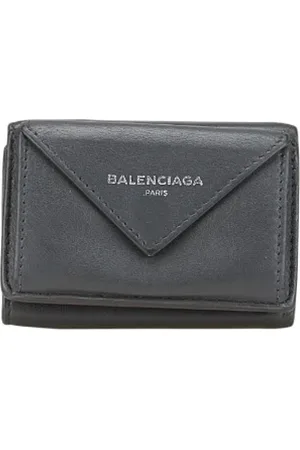 Balenciaga Pre-owned, Kobieta, Czarny, ONE SIZE, Skóra, Pre-owned skórzane portfele