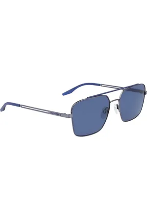 Converse Akcesoria, Mężczyzna, Szary, ONE SIZE, Stylowe metalowe okulary przeciwsłoneczne z filtrem UV