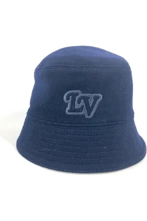 LOUIS VUITTON Pre-owned, Kobieta, Niebieski, ONE SIZE, Wełna, Pre-owned Wool hats