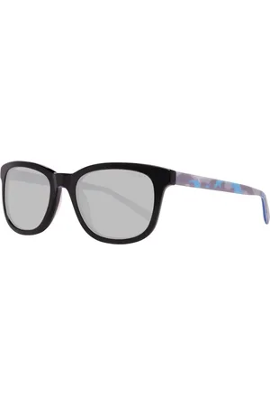 ESPRIT Akcesoria, Mężczyzna, Czarny, ONE SIZE, Okulary przeciwsłoneczne z promienistymi zielonymi soczewkami