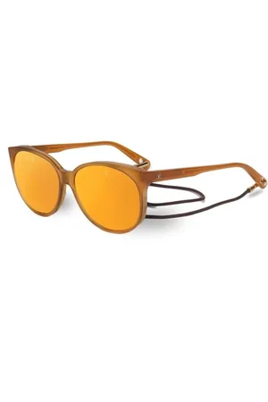 Vuarnet Akcesoria, Kobieta, brązowy, ONE SIZE, Brązowe Okulary Przeciwsłoneczne Alpine Vision