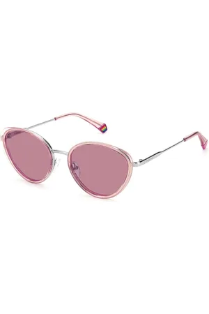 Polaroid Akcesoria, Kobieta, Różowy, ONE SIZE, Różowe Okulary Przeciwsłoneczne