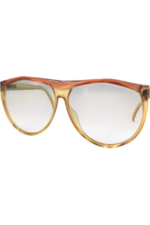 Dior Pre-owned, Kobieta, Żółty, ONE SIZE, Pre-owned Glass sunglasses