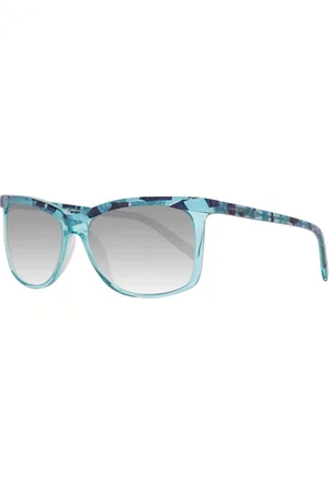 ESPRIT Akcesoria, Kobieta, Niebieski, ONE SIZE, Niebieskie Okulary Przeciwsłoneczne z Ramą z Żywicy