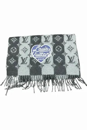 LOUIS VUITTON Pre-owned, Kobieta, Szary, ONE SIZE, Kaszmir, Pre-owned Cashmere scarves