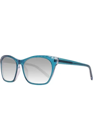 ESPRIT Akcesoria, Kobieta, Niebieski, ONE SIZE, Niebieskie Okulary Przeciwsłoneczne Radiant Crash Czarny